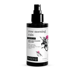 MIBIO Rose morning rain, anti-age hyaluronová pleťová mlha