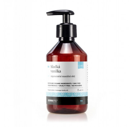 Sladká vanilka, regenerační masážní olej Sladká vanilka, regenerační masážní olej